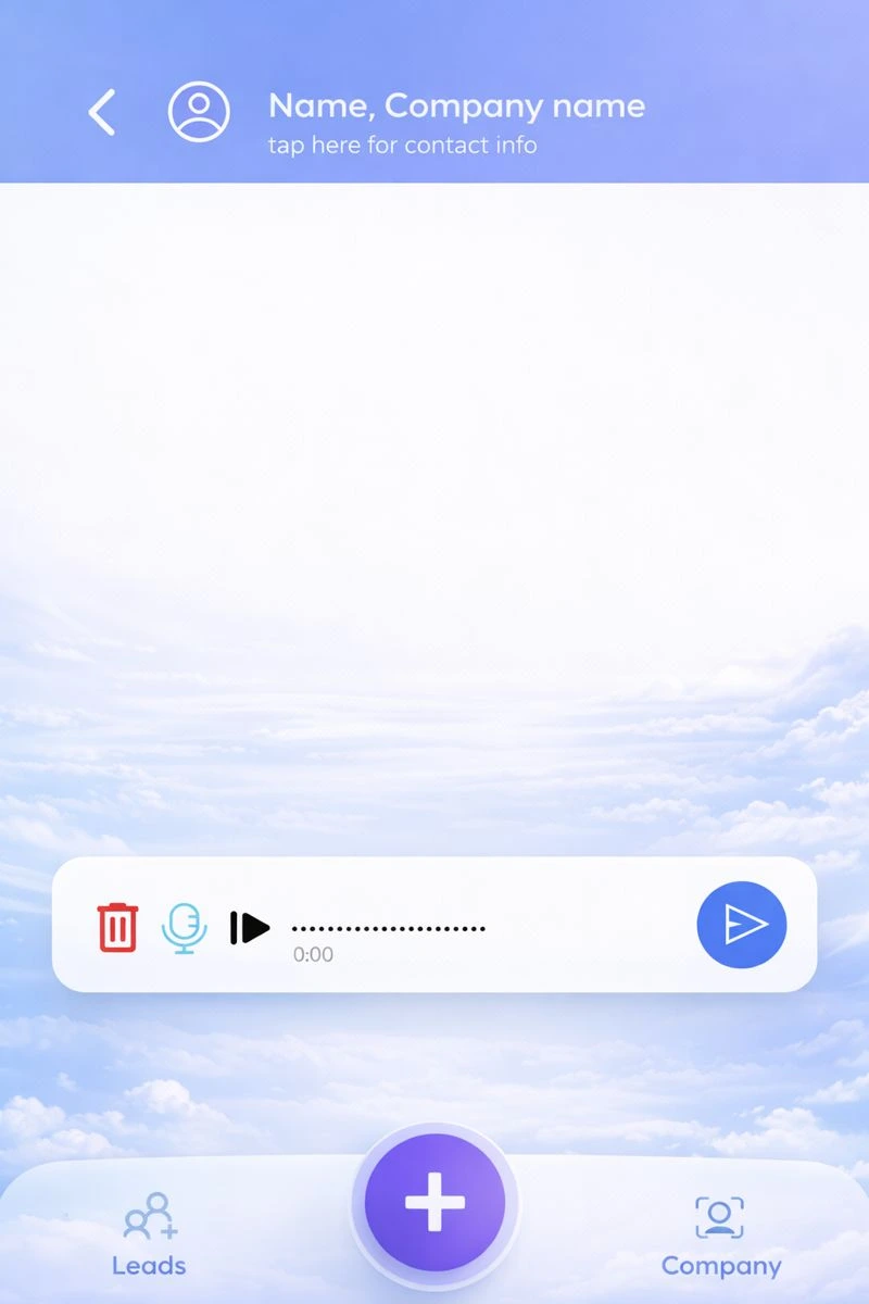 Record Conversations Naturally